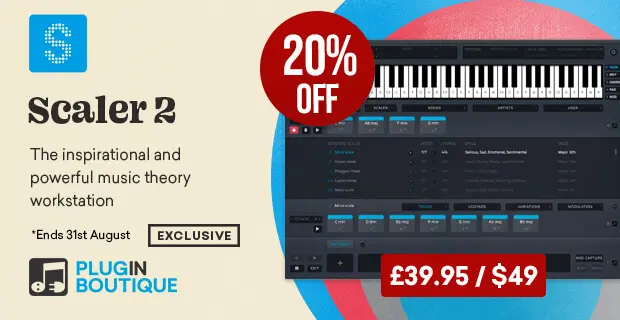 Plugin Boutique Scaler 2 Summer Sale (Exclusive)