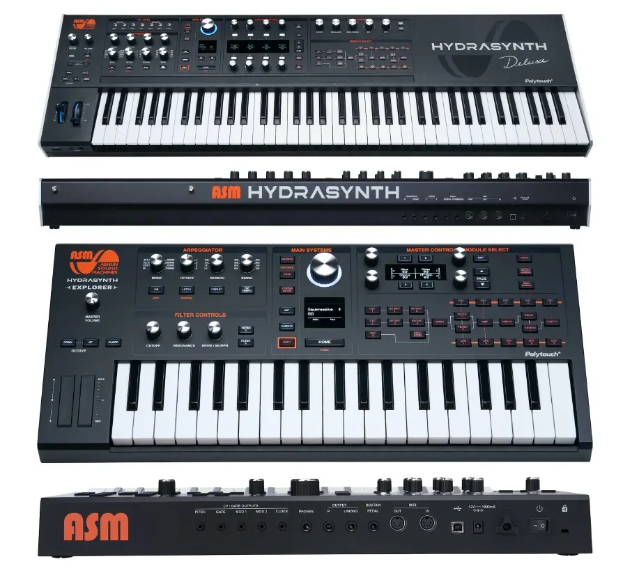 ASM releases Hydrasynth Deluxe and Hydrasynth Explorer keyboard