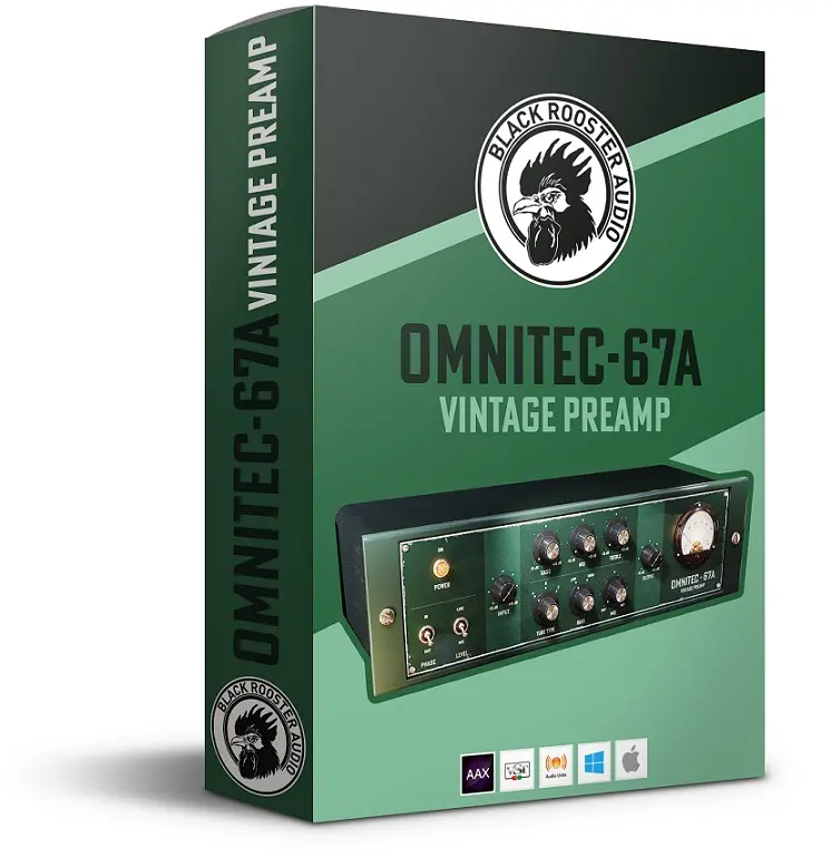 OmniTec 67A vintage preamp by Black Rooster Audio
