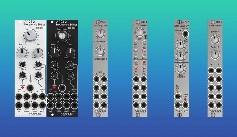 Doepfer announced 5 new modules for Eurorack