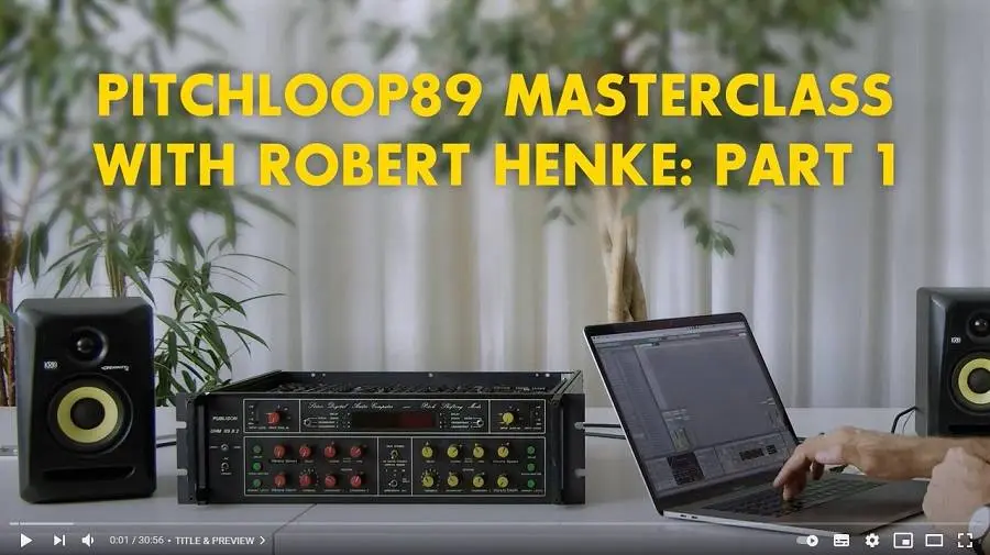 PitchLoop89 Masterclass With Robert Henke