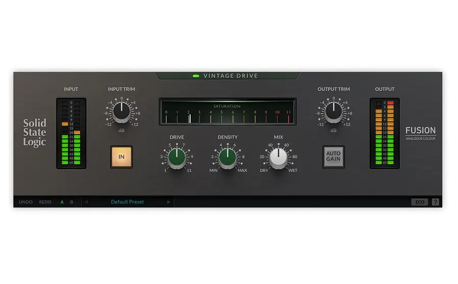 SSL released SSL Fusion Vintage Drive Plug in