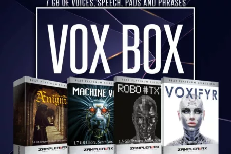 Featured image for “38% off: VOX BOX – 7 GB of Voices, Robot-Adlibs, Mantras, Pads and Phrases”