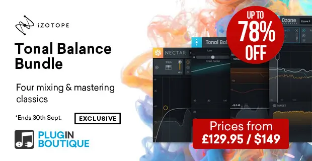 iZotope Tonal Balance Bundle Sale