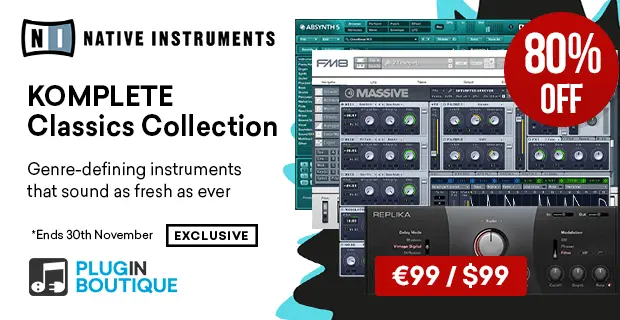 Deal: Native Instruments KOMPLETE Classics Collection