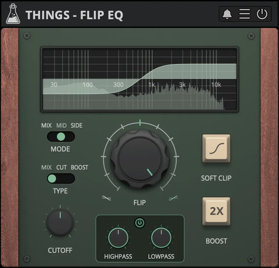 AudioThing FLIP EQ for only 4,99 Euro