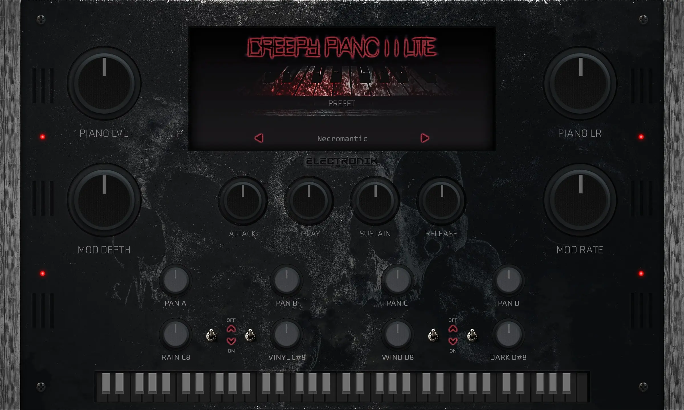 Creepy Piano 2 Lite for free by Elektronik Sound Llab