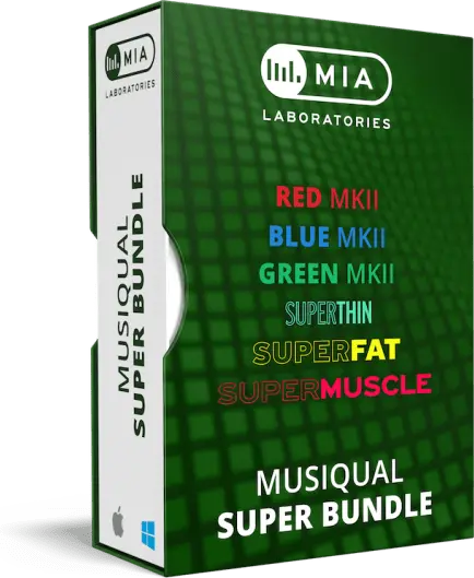 Deal: Musiqual Super Bundle by MIA Laboratories 70% off