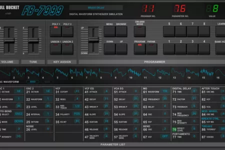 Featured image for “Full Bucket releases free Synthesizer FB-7999”