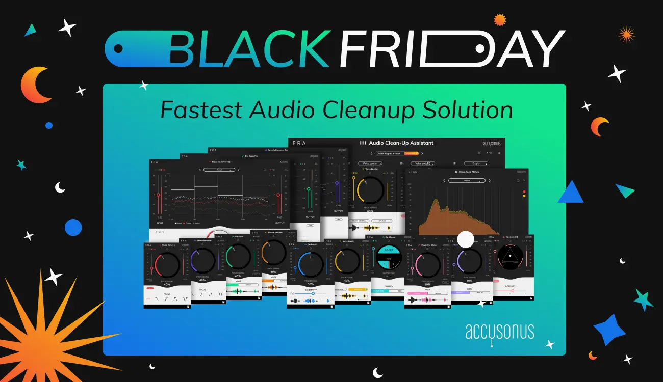 Accusonus Black Friday sale