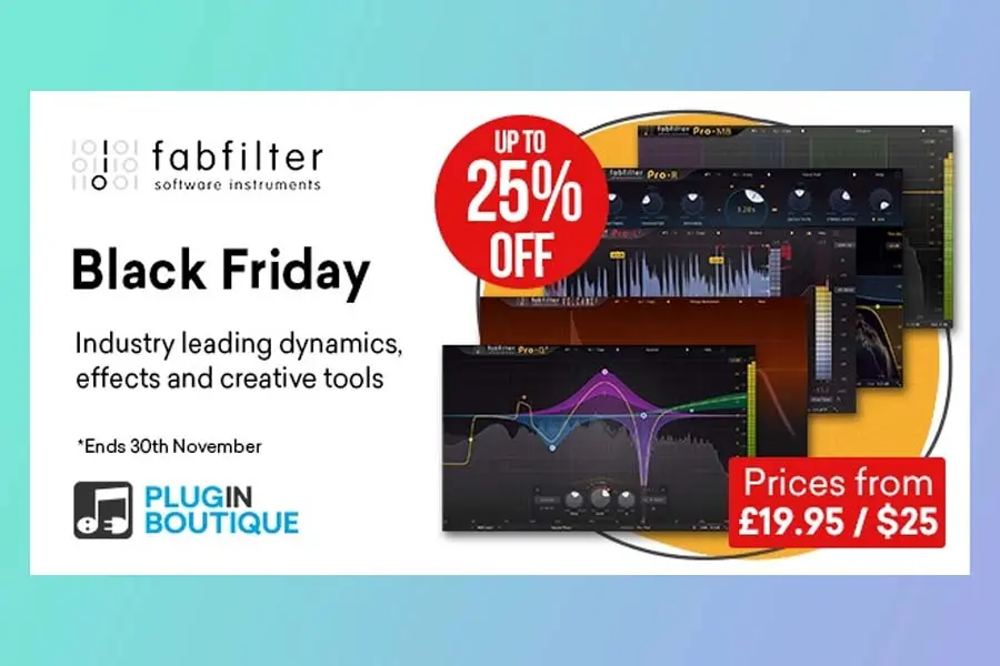 FabFilter Black Friday Flash Sale