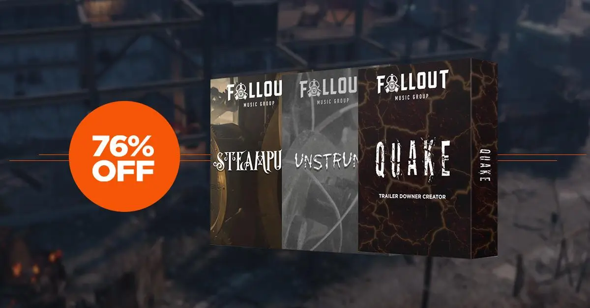 Deal: 2021 Bundle by Fallout Music 76% off