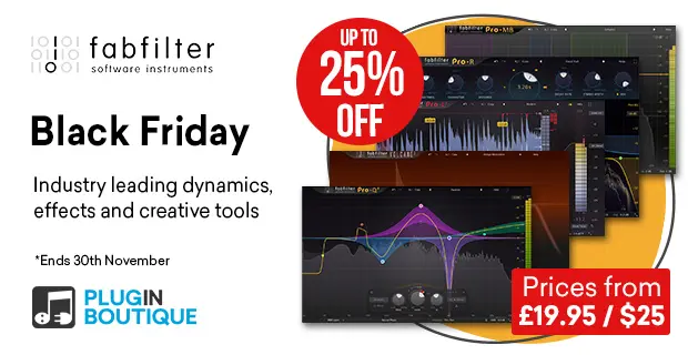 FabFilter Black Friday Flash Sale