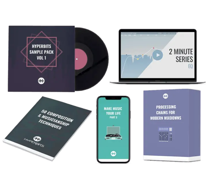 Get FREE Workshops, Tools, Sounds and more by Hyperbits