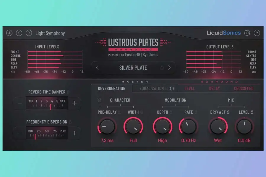 LiquidSonics released Lustrous Plates Surround