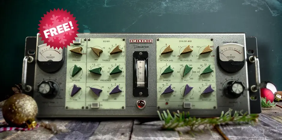 XMAS gift – Free Channel Strip by Acustica Audio