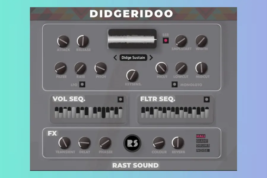 Rast Sound released Didgeridoo for free Noizefield