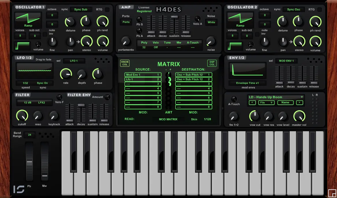 H4des VST  New synthesizer by Infected Sounds