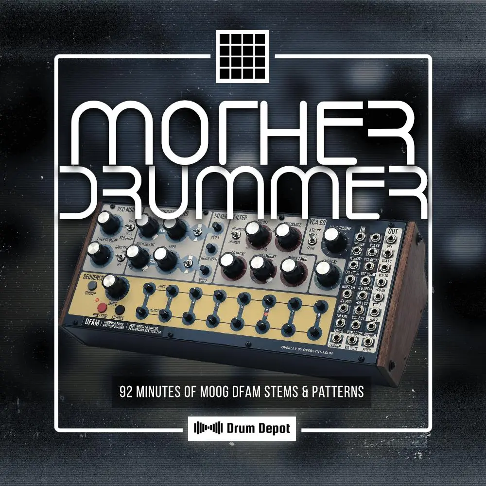 92 minutes of Moog DFAM for free: The Motherdrummer by Drum Depot
