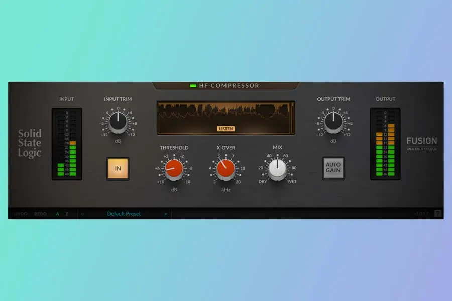Solid State Logic released SSL Fusion HF Compressor
