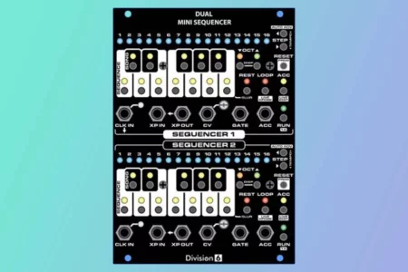 Featured image for “Division 6 released Dual Mini Synthesizer V2”