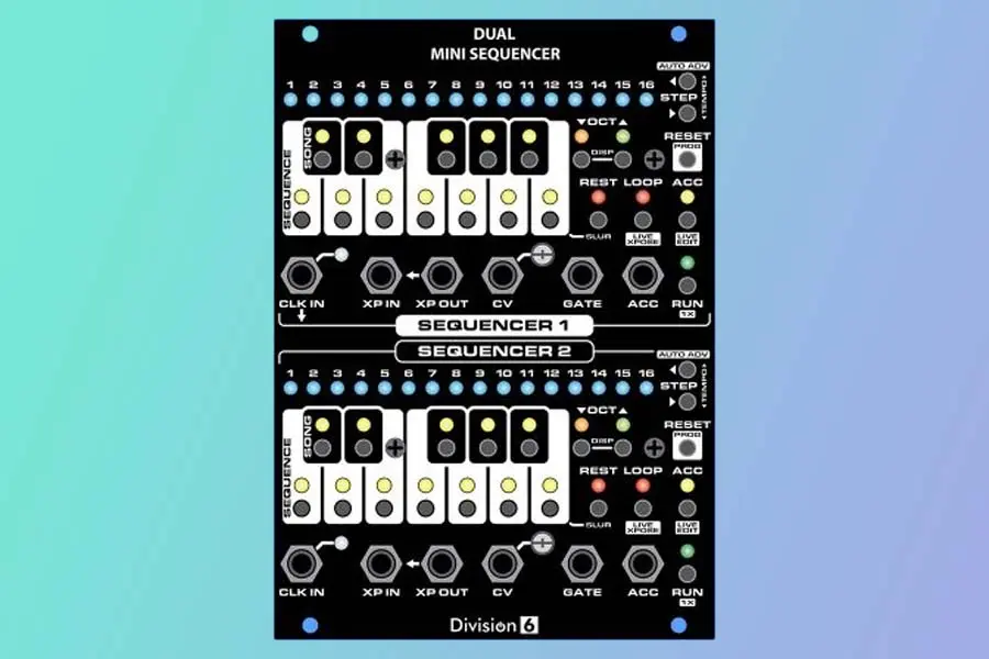 Division 6 released Dual Mini Synthesizer V2