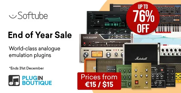 Softube End of Year Sale