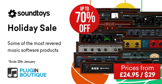 Soundtoys Holiday Sale