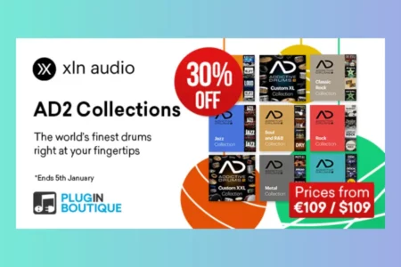 Featured image for “XLN Audio Addictive Drums 2 Collections Holiday Sale”