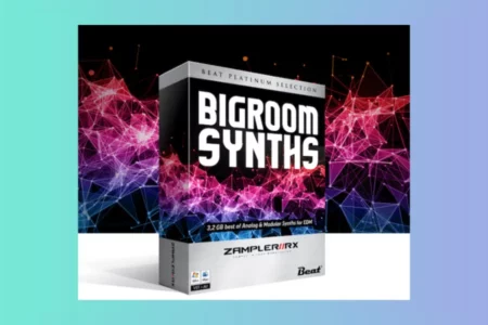 Featured image for “96 BIG ROOM SYNTHS patches for Techno, Trance and EDM”