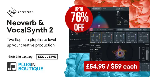 iZotope Sale (Exclusive)