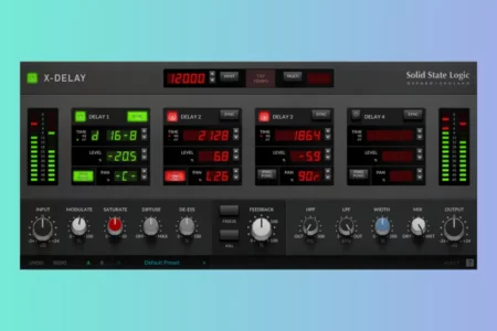 Featured image for “Solid State Logic released X-Delay”