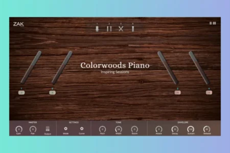 Featured image for “ZAK Sound released Colorwoods Piano”