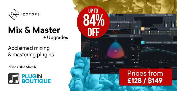 iZotope Mix & Master Sale