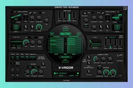 Featured image for “Infected Sounds releases X-V4dor VST”
