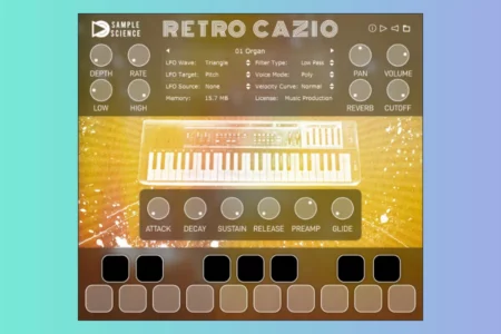Featured image for “Retro Cazio – Free rompler by SampleScience”
