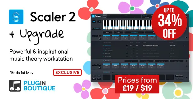 Plugin Boutique Scaler 2 Spring Sale (Exclusive)