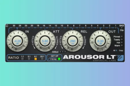 Featured image for “Empirical Labs releases compressor plug-in AROUSOR”