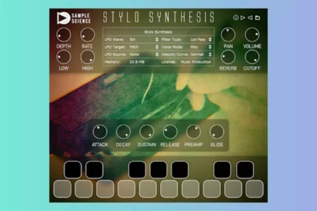 Featured image for “SampleScience releases oldschool organ plugin Stylo Synthesis for free”