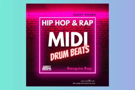 Featured image for “Ghost Audio Factory releases Hip-Hop & Rap MIDI Drum Beats – Ghost Drums for free”