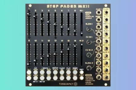 Featured image for “Tesseract Modular released Step Fader MkII”