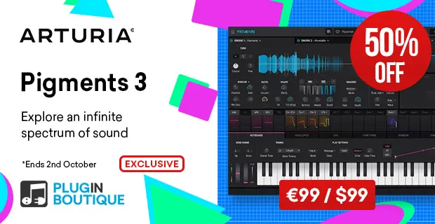 Arturia Pigments 3 Synth Month Sale (Exclusive)