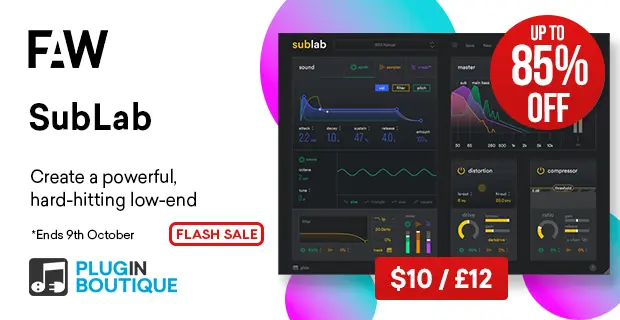 Future Audio Workshop SubLab Flash Sale (Exclusive)