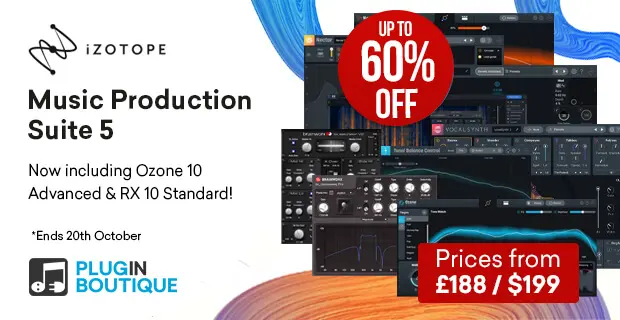 iZotope Music Production Suite 5 Sale