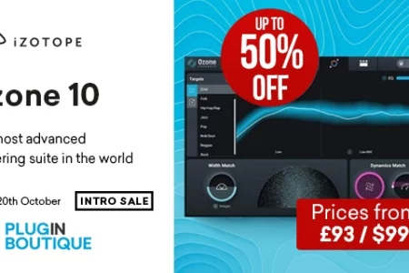 Featured image for “iZotope Ozone 10 Intro Sale”