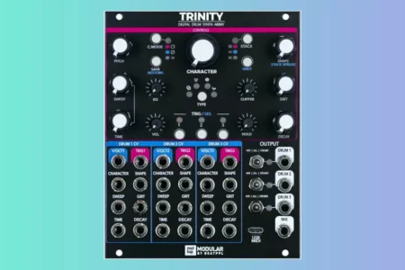 Featured image for “Trinity – New Eurorack drum synth by Modbap Modular”