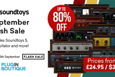 Featured image for “Soundtoys Flash Sale”
