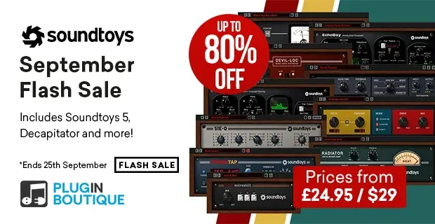 Soundtoys Flash Sale