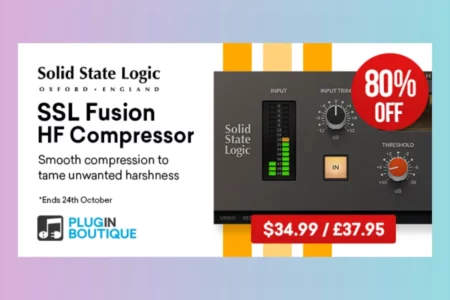 Featured image for “Deal: Solid State Logic SSL Fusion HF Compressor 80% off”