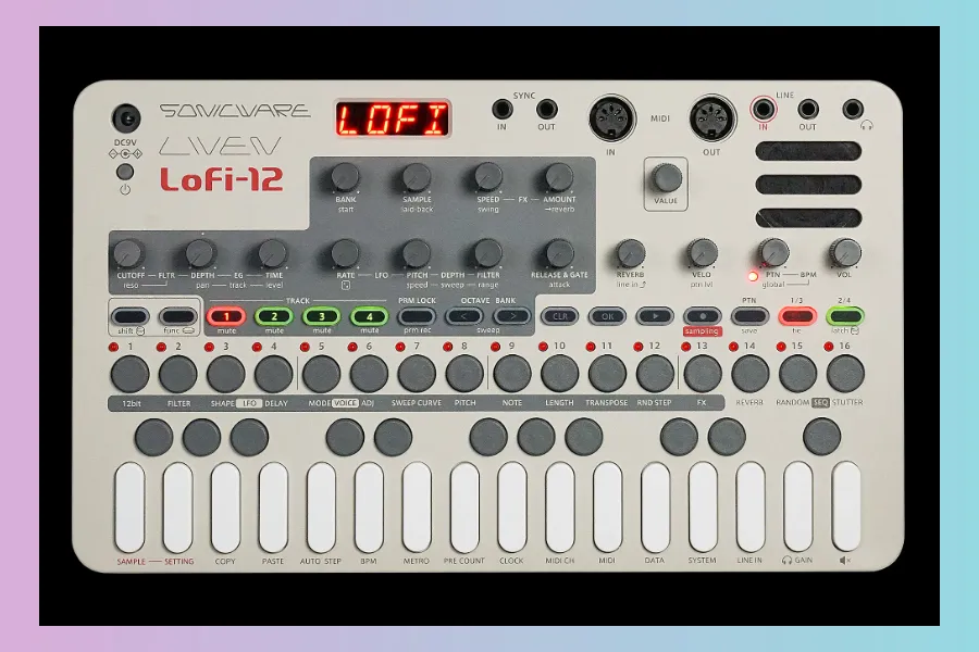 Sonicware released LIVEN Lofi-12 | Noizefield